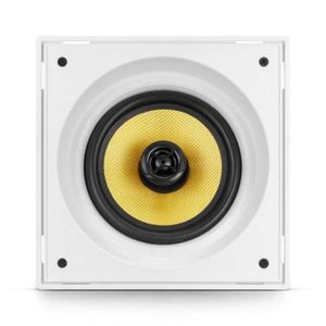 Arandela 6" Frahm 100w Quadrada Cx Branca Frahm
