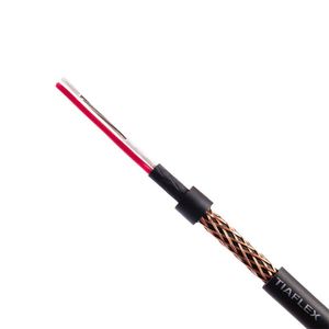 Cabo Para Microfone Balanceado Tiaflex Af(t)2x0,20 Mm...