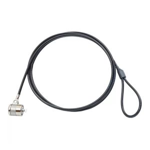 Trava Para Notebook C3tech Cs-30 Com Chave 1,8 Metros Preto