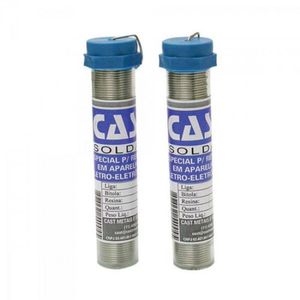 Solda Em Tubo 63x34 25g Azul Solda Cast - Cx / 36
