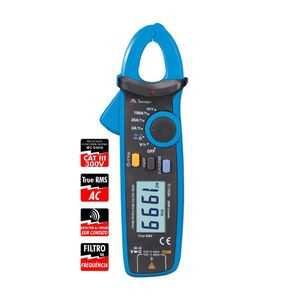 Mini Alicate Amperimetro Digital Minipa Et-3320a True...