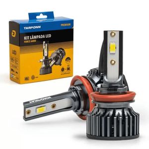 Kit Lampada Led Tarponn Force 6000 H8|h9 Premium Par