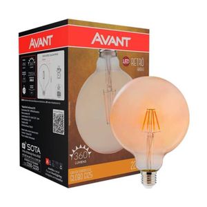 Lâmpada Led Globo G125 4w 2200k Retro Avant