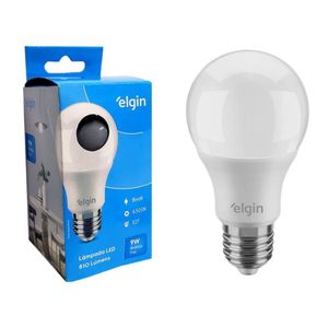 Lâmpada Bulbo Led Elgin A60 - 9w - 6500k Luz Branca