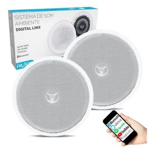 Kit Arandela 6 Leson 2lsredbr 70w Rms Redonda Branca -...