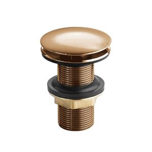 Válvula Luxo Para Lavatório Lorenzetti Lux 1616 R20 Rose Gold