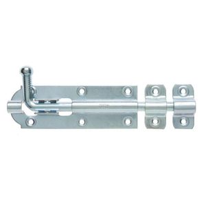 Trinco Fio Redondo Com Porta Cadeado Rocha - 120mm