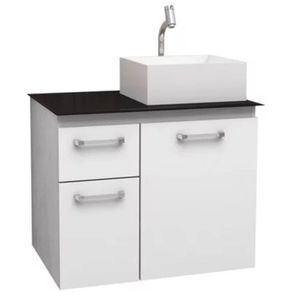 Toucador Figo Cozimax 60cm Sem Cuba - Branco