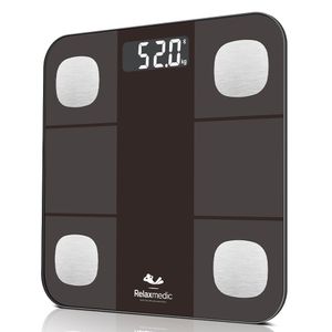 Balança Digital Smart Bioimpedância Relaxmedic Para Até 180 Kg - Rm-bd0263a