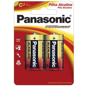 Pilha Alcalina Media C Com 2 Lr14xab-2b