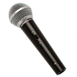Microfone Ls-50 Leson Metalico Cardioide Cabo 5m Chave...