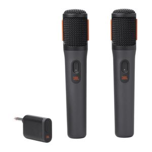 Microfone Jbl Sem Fio Com 2 Microfones