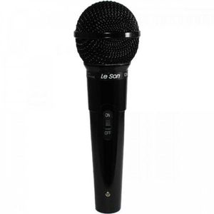 Microfone Leson Mc200 Dinâmico Cardióide Preto
