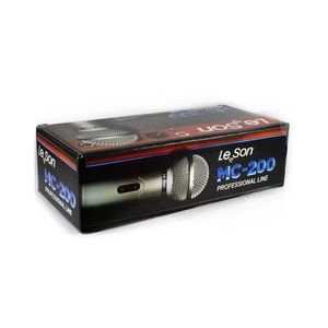 Microfone Leson Mc-200 Dinamico Champanhe