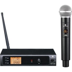 Microfone Sem Fio Harmonics Hsf-200 Simples