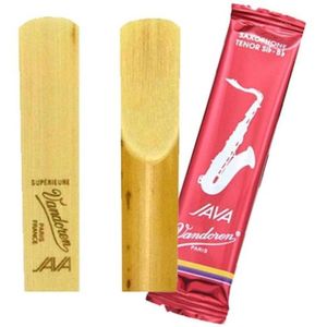 Palheta Java Red Cut Para Saxofone Tenor 2 ½ Vandoren Sr2725r - Cx - 5