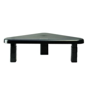 Suporte Para Monitor Multilaser Ac124 Stand Triangular 4 Niveis Preto