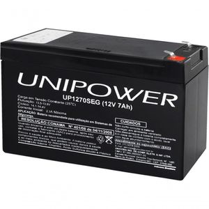 Bateria 12v 7,0 Ah(up1270seg)f187