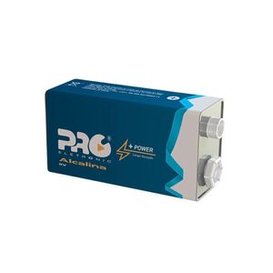 Bateria Alcalina Proeletronic Pqba-9v01 9v (6lr61) Com 1