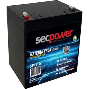 Bateria Selada 12v 5ah Sp12-5 Secpower