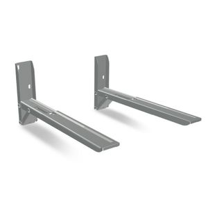 Suporte Para Forno Micro-ondas Com Braço Ajustável Brasforma Sbr 3.7 Prata