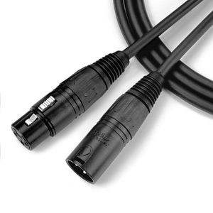 Cabo Para Microfone Xlr Macho / Xlr Femea Ninja Lw 25ft...