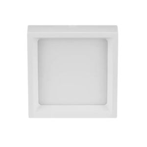 Plafon Sobrepor Recuado Deep 18w 4000k Branco Stella