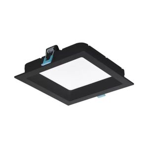Painel Deep Embutir Quadrado Recuado 18w 4000k Preto Stella