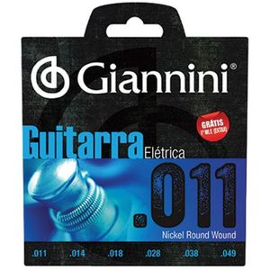 Encordamento Guitarra Giannini Geegst.11 0.011&quot;
