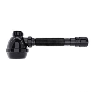 Sifão Universal Com Copo Blukit 031309 - Preto