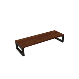 Nicho Industrial Com 1 Prateleira Brasforma - 60x20cm - Avelã