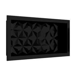 Nicho Texturizado Marmore Sintético Cozimax - 60x30cm - Preto