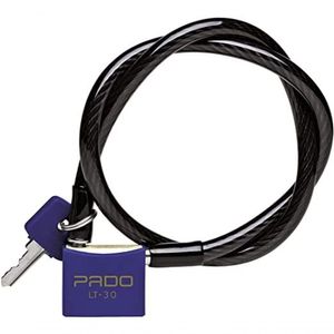 Cadeado Para Bicicleta Pado Lt-30 - Azul