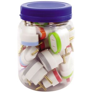 Pino Adaptador Daneva Dn1556 Pote Com 24 Pinos Cores...