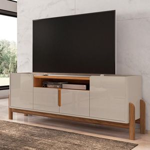Rack Para Tv Belly Off White/cedro