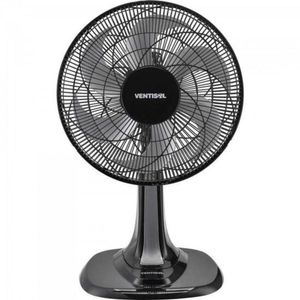 Ventilador De Mesa Ventisol Turbo 6 30cm Preto-cinza 220v