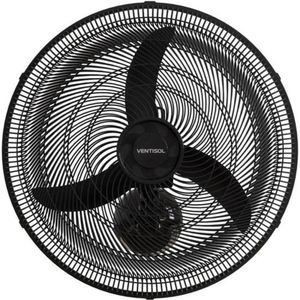 Ventilador De Parede Ventisol New 50cm Preto 127v