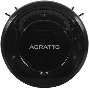 Aspirador De Pó Robô Praticci Usb Agratto 3w 3.7v Preto