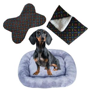 Cama Bigata G Tecido Soft Com Comedouro E Mantinha Kit 3 Peças Cinza