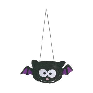 Bolsinha De Morcego Preto De Halloween - 16cm