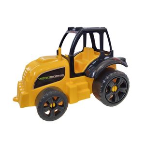 Trator Agroworks Amarelo - Ggb Brinquedos