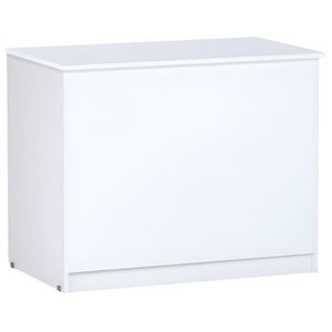 Baú Organizador Multiuso Brinquedos Quarto Closet Encanto branco