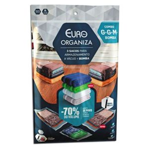 Conjunto Organizador A Vácuo Euro Home - Vac9959 - 4 Peças