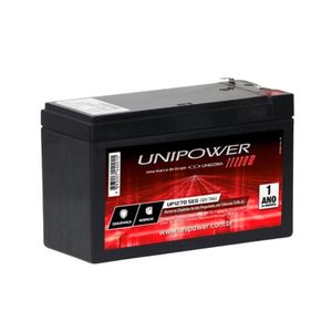 Bateria Estacionaria Unipower Up1270seg Vrla 12v 6,4ah Para
