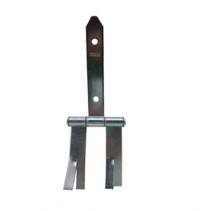 Dobradiça De Portão Haste Dupla Chumbar Rocha 200x32x44mm