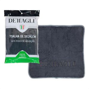 Toalha De Secagem Alta Absorcao 60x60cm Detagli