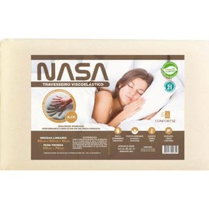 Travesseiros Nasa Viscoelástico Alto 60x40 Cm