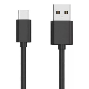 Cabo Usb Rápido Preto Compatível Com Moto G72