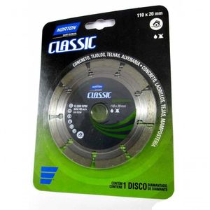 Disco Diamantado Classic Segmentado 110 X 20mm