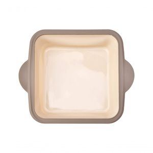 Forma Quadrada De Silicone Kenya Bege
